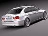 BMW 3 e90 2006-2011 3D Model .max .obj .3ds .fbx .lwo .lw .lws .c4d