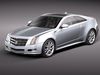 Cadillac CTS Coupe 2011 3D Model