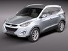 Hyundai Tucson 2011 3D Model