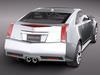 Cadillac CTS-V coupe 2011 3D Model .max .obj .3ds .fbx .lwo .lw .lws