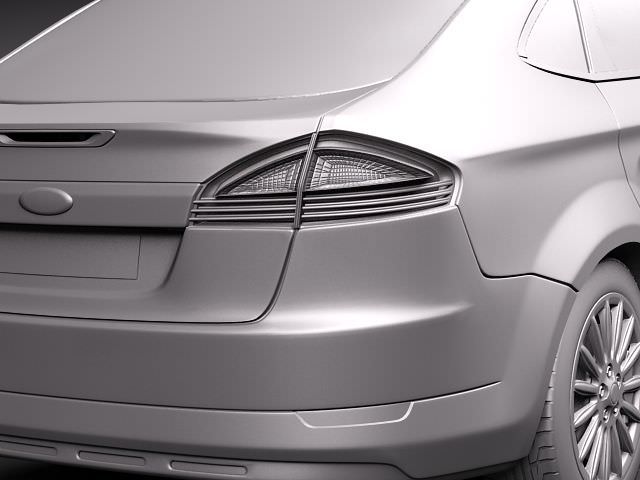 Ford Mondeo 2011 3D Model Ford Mondeo 2011 3D Model .max .obj .3ds .fbx .lwo .lw .lws .c4d