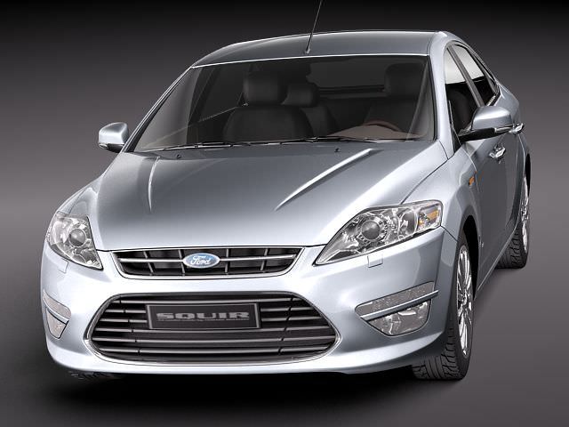 Ford Mondeo 2011 3D Model Ford Mondeo 2011 3D Model .max .obj .3ds .fbx .lwo .lw .lws .c4d