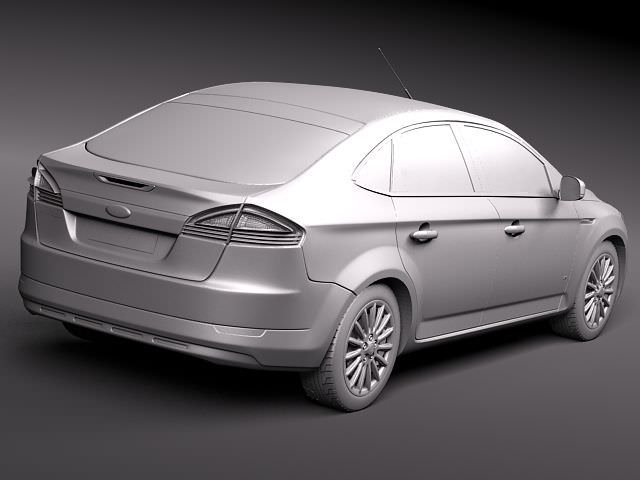 Ford Mondeo 2011 3D Model Ford Mondeo 2011 3D Model .max .obj .3ds .fbx .lwo .lw .lws .c4d