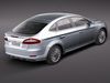 Ford Mondeo 2011 3D Model .max .obj .3ds .fbx .lwo .lw .lws .c4d