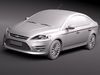 Ford Mondeo 2011 3D Model .max .obj .3ds .fbx .lwo .lw .lws .c4d