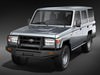 Toyota Land Cruiser 70 series Wagon 3D Model .max .obj .3ds .fbx .lwo .lw .lws .c4d