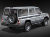 Toyota Land Cruiser 70 series Wagon 3D Model .max .obj .3ds .fbx .lwo .lw .lws .c4d