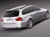 BMW 3 e91 estate 2006-2... 3D Model .max .obj .3ds .fbx .lwo .lw .lws .c4d