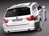 BMW 3 e91 estate 2006-2... 3D Model .max .obj .3ds .fbx .lwo .lw .lws .c4d