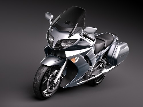 Yamaha FJR1300A 2009 3D Model Yamaha FJR1300A 2009 3D Model .max .3ds