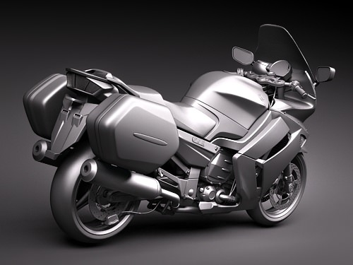 Yamaha FJR1300A 2009 3D Model Yamaha FJR1300A 2009 3D Model .max .3ds