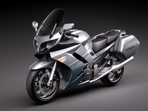 Yamaha FJR1300A 2009 3D Model Yamaha FJR1300A 2009 3D Model .max .3ds