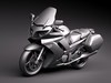 Yamaha FJR1300A 2009 3D Model .max .3ds
