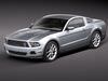 Ford Mustang V6 2011 3D Model
