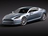 Aston Martin Rapide 2011 3D Model