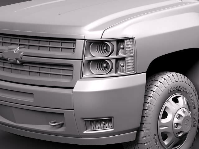 Chevrolet Silverado 350... 3D Model Chevrolet Silverado 350... 3D Model .max .obj .3ds .fbx .lwo .lw .lws .c4d