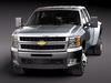 Chevrolet Silverado 350... 3D Model .max .obj .3ds .fbx .lwo .lw .lws .c4d