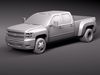 Chevrolet Silverado 350... 3D Model .max .obj .3ds .fbx .lwo .lw .lws .c4d