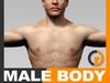 Human Male Body Textured - Anatomy 3D Model