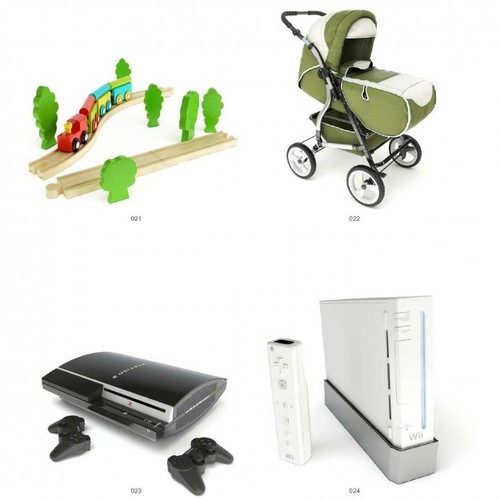 kids toys 3D Model .max