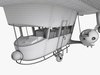 Good Year Blimp, zeppelin - 02 3D Model .max .obj .3ds .fbx .ma .mb