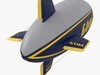 Good Year Blimp, zeppelin - 02 3D Model .max .obj .3ds .fbx .ma .mb