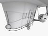 Good Year Blimp, zeppelin - 02 3D Model .max .obj .3ds .fbx .ma .mb