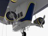 Good Year Blimp, zeppelin - 02 3D Model .max .obj .3ds .fbx .ma .mb