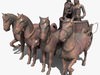 Carriage Sculpture 3D Model
