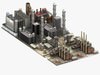 Detailed Factory 3D Model