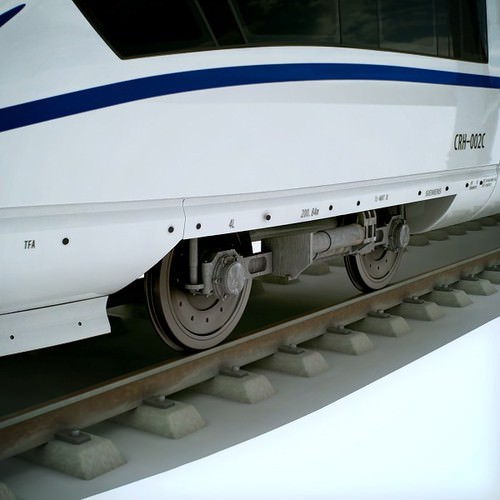 High Speed Train Pack - Siemens Velaro with Interior 3D Model .max .obj .3ds .fbx .lwo .lw .lws .c4d