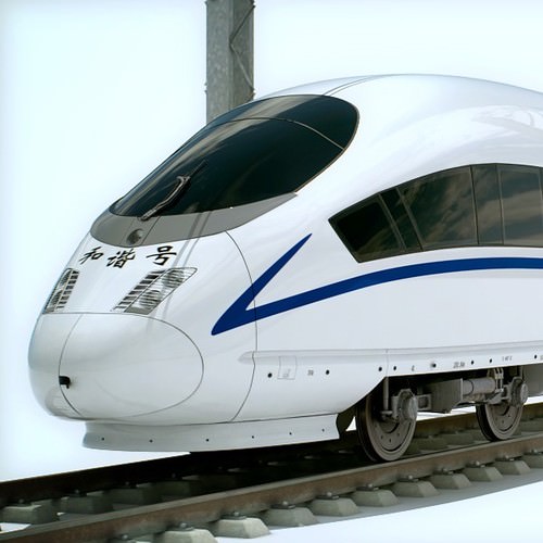 High Speed Train Pack - Siemens Velaro with Interior 3D Model .max .obj .3ds .fbx .lwo .lw .lws .c4d
