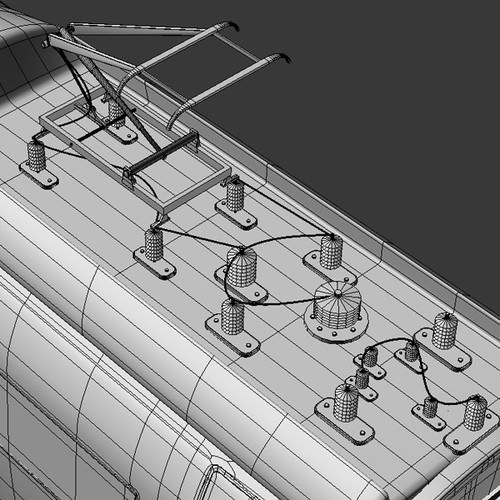 High Speed Train Pack - Siemens Velaro with Interior 3D Model .max .obj .3ds .fbx .lwo .lw .lws .c4d