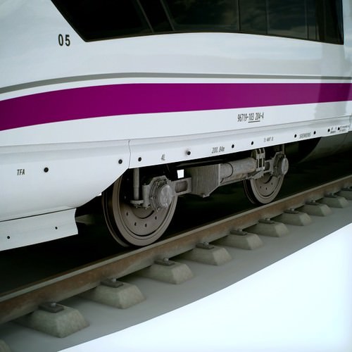 High Speed Train Pack - Siemens Velaro with Interior 3D Model .max .obj .3ds .fbx .lwo .lw .lws .c4d