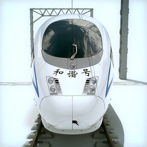 High Speed Train Pack - Siemens Velaro with Interior 3D Model .max .obj .3ds .fbx .lwo .lw .lws .c4d