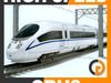 High Speed Train Pack - Siemens Velaro with Interior 3D Model .max .obj .3ds .fbx .lwo .lw .lws .c4d