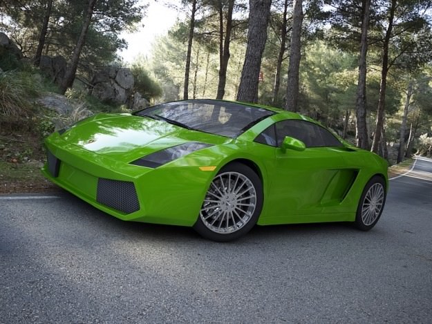 Lamborghini Gallardo 3D Model .max .obj .3ds