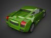 Lamborghini Gallardo 3D Model .max .obj .3ds