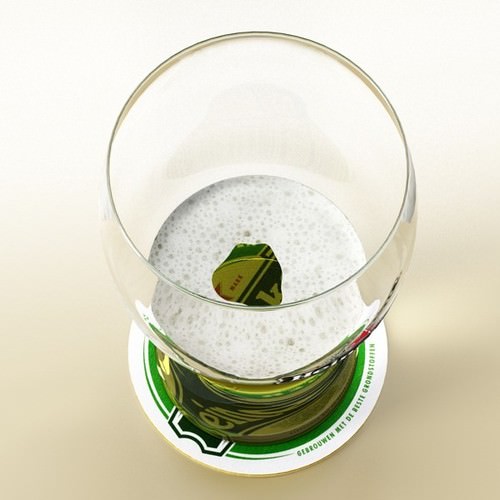 Heineken Beer Collection 3D Model .max .obj .3ds .fbx