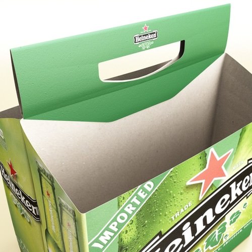 Heineken Beer Collection 3D Model .max .obj .3ds .fbx