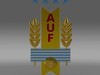 Uruguay football emblem 3D Model .max .obj .3ds .fbx .lwo .lw .lws .c4d