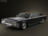 Lincoln Continental X-100 1961 3D Model