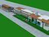 CAteen attached with  office 3D Model .max