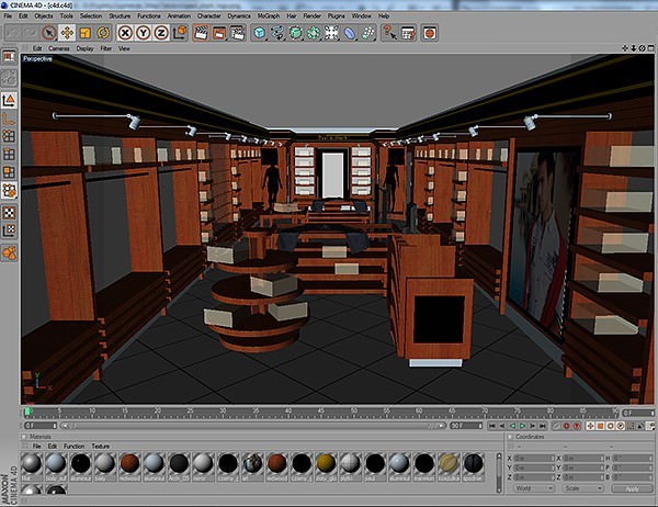 Clothing Store interior for Men and Women (Render Ready) 3D Model .max .obj .3ds .fbx .c4d .ma .mb