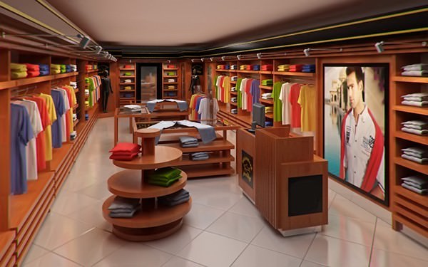 Clothing Store interior for Men and Women (Render Ready) 3D Model .max .obj .3ds .fbx .c4d .ma .mb