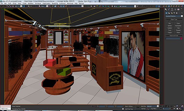 Clothing Store interior for Men and Women (Render Ready) 3D Model .max .obj .3ds .fbx .c4d .ma .mb