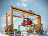 RMG Gantry Crane 3D Model