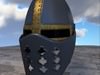 3D Model Crusader Helmet 3D Model