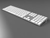 keyboard 3D Model .max .obj .3ds .fbx .ma .mb