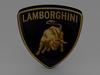 Lamborghini Logo 3D Model .max .obj .3ds .fbx .lwo .lw .lws .c4d